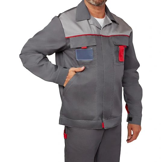 Костюм летний муж л10-КБР т-сер/сер(р.60-62)158-164(серия л)ЧЛБ