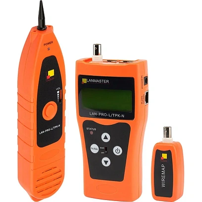 Тестер LANMASTER LAN-PRO-L/TPK-N с измер. длины, трассировкой кабель. линий