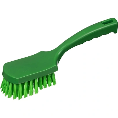 Щетка ручная FBK с короткой ручкой 275х70мм сред. жесткости зеленая 10546-5