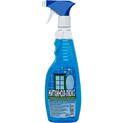 Средство для стекол и зеркал Нитхинол-Люкс 500мл с тригерром_1671645