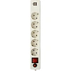 Сетевой фильтр Гарнизон ECL-5-U2-W-1.8 5р/1,8м, 10А, 2xUSB, белый