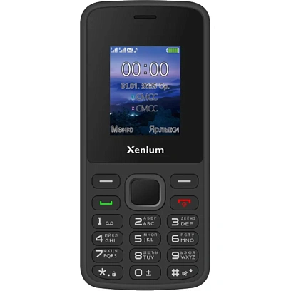 Мобильный телефон Xenium X175 черный 2Sim 1.8 128x160 Nuc