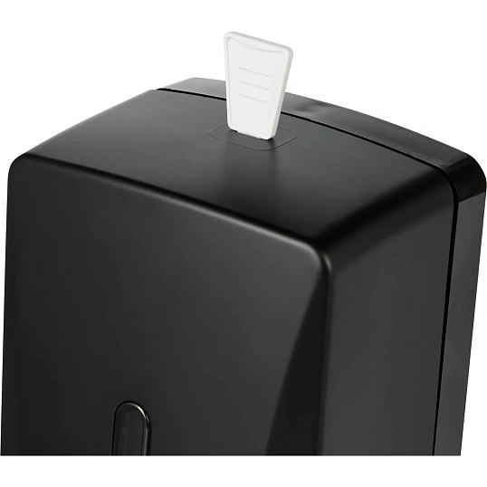 Дозатор для жидкого мыла 1000 мл пластик, черный