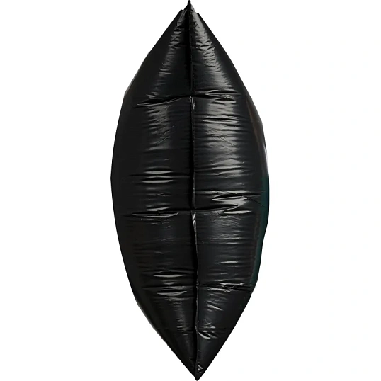 Мешки для мусора ПВД 180л 45мкм 10шт/рул черные 90x120см Удачные Супер