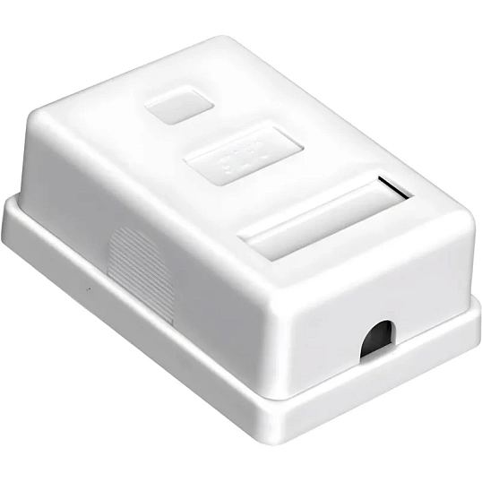 Розетка ExeGate SM1-RJ45-C6 RJ-45 кат.6 UTP Krone/110 (EX292844RUS)