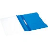 Скоросшиватель пластиковый A4 100/120, синий, 10шт/уп