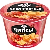 Чипсы BIGBON картофельные со вкусом Камчатский краб, чашка, 70г