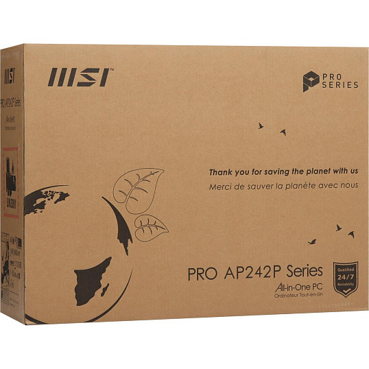 Моноблок MSI Pro (9S6-AE0621-834)23,8/FHD/i3-14100/16Gb/SSD512GB/noOS/KBM