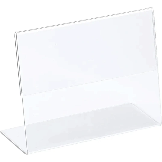 Ценникодержатель настол.д/ценника ПЭТ 80х60, 20шт/уп