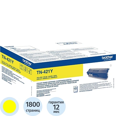 Тонер-картридж Brother TN-421Y жел. для HL-L8260CDW
