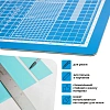 Коврик для резки TOPFORT 5ти-слойный А3 (45х30см),2х-сторонний,синий