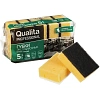 Губки для мытья посуды QUALITA EXTRA STRONG 5 шт/уп