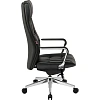 Кресло BN_Fc_EChair-597 ML кожа черный, алюминий
