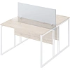 Экран к столам Комус Мебель К-Loft 241P001 1112х16х500 белый
