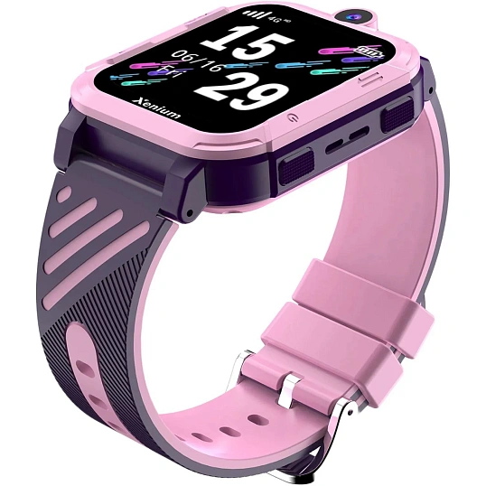 Смарт-часы Xenium W600 1.83 AMOLED розовый/фиолет