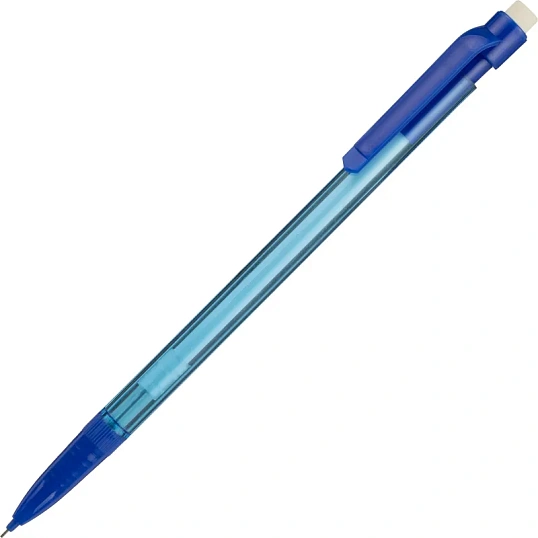 Карандаш механический 0,5мм, пластиковый прозр.корп, в ассорт SMP003