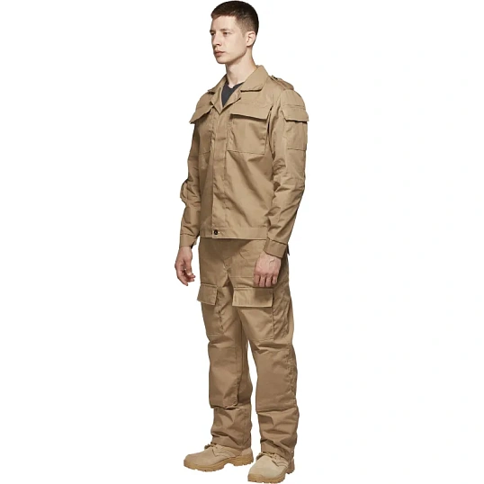 Костюм охранника ло32-КБР бежевый (44-46) 170-176