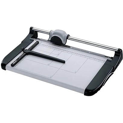 Резак для бумаги Kw-Trio 3018 A4,15л.,360мм,автоприжим, дисковый