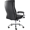 Кресло UP_EChair СН-701 Куба В хром ХДП Ср S-0401 (черный)