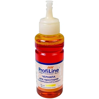 Чернила Premium для Canon/Epson/HP/Lexmark жел. 100 мл вод. ProfiLine