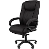 Кресло VT_Chairman 410 ткань SX черный (черный пластик)