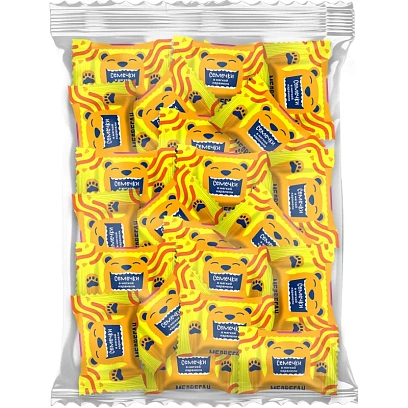 Конфеты Медвеган Семечки в мягкой карамели глазированные 1кг