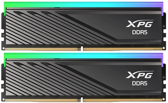 Модуль памяти ADATA DDR5 DIMM 32GB(2x16gb)6000MHz(AX5U6000C3016G-DTLABRBK)