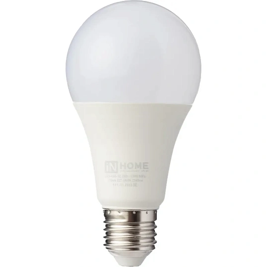 Лампа светодиодная LED-A65-VC 25Вт 230В Е27 4000К IN HOME