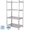 Стеллаж металлический FL_HIT 4 полки (912х500х1824) оцинкованный