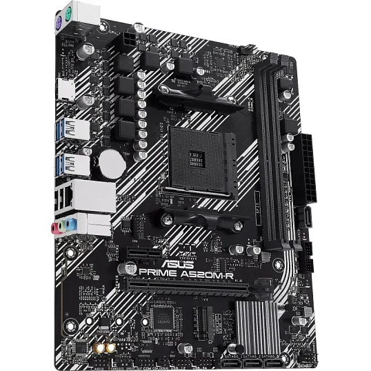 Материнская плата ASUS PRIME A520M-R, AM4, A520, 2xDDR4, mATX