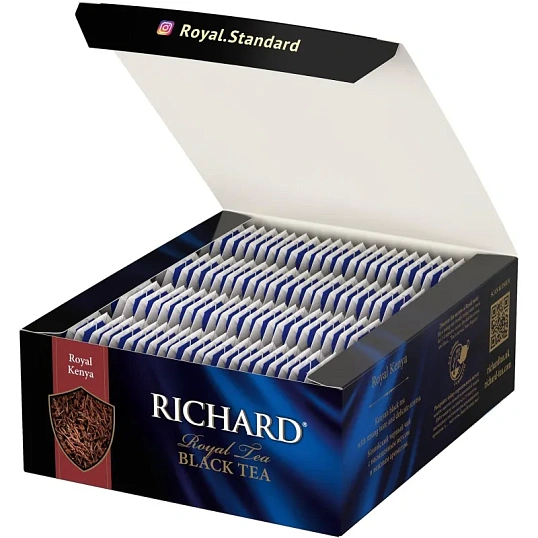 Чай Richard Royal Kenya черный, 100 пакетиков