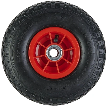 Колесо для тележки пневматическое резиновое 260мм PR1805 1031441