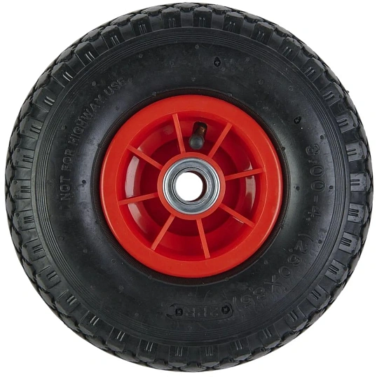 Колесо для тележки пневматическое резиновое 260мм PR1805 1031441