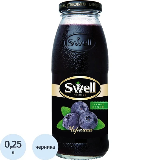 Нектар  SWELL черничный 0,25 л
