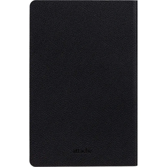 Ежедневник недатированный Attache А5, 160л, 138x213мм иск. кожа, черный