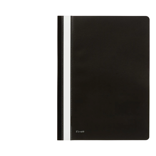 Скоросшиватель  пластиковый Комус А4 черный 1810