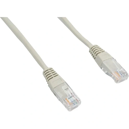 Патч-корд A1, A1-LCU5E-5M, 5 м., U/UTP, 5e, CCA, серый
