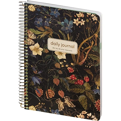 Ежедневник недатированный CUTE DIARY А5,BV,136,лес.яг,зол.греб,3-701/12