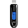 Флеш-память Transcend JetFlash 790, 64Gb, USB 3.1 G1, ч/син, TS64GJF790K