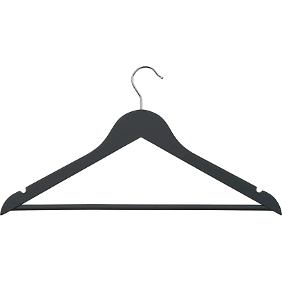 Вешалка-плечики WW_Комус Мебель WH018 дер.пер.п.рез.анис/сер.р.52-54 3шт/уп