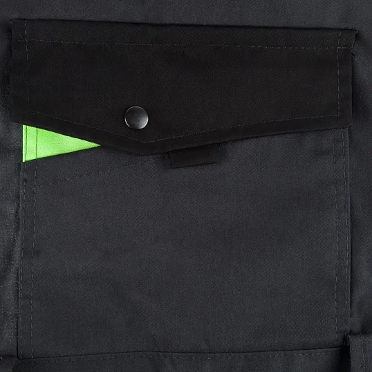 Полукомбинезон муж л27-ПК т.сер/черн 44-46/170-176