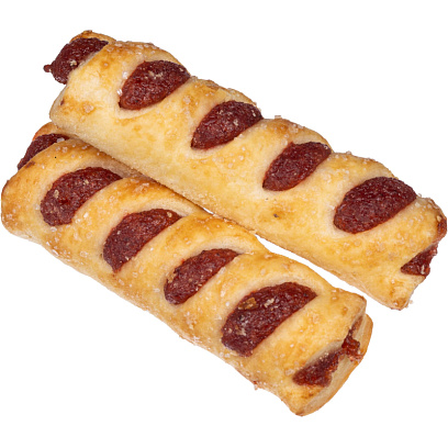 Печенье слоеное Bakery Story Трубочка Малинка, 2кг/уп