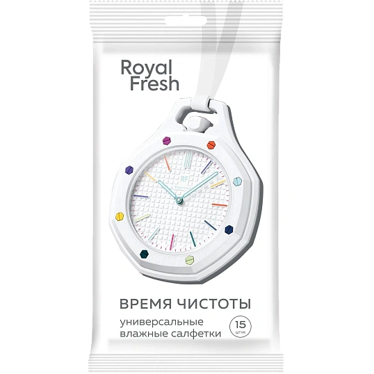 Салфетки влажные Fresh Royal №15 универсальные mix