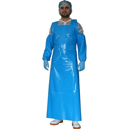 Нарукавник многоразовый HACCPER Uretex TPU синий 0,15мм (950150)