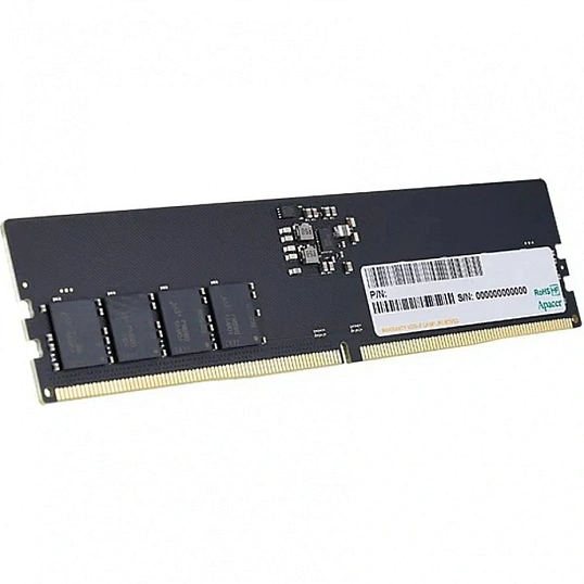Модуль памяти Apacer DDR5 16GB 4800Мгц DIMM (AU16GHB48CTBBGH/FL.16G2A.PTH)