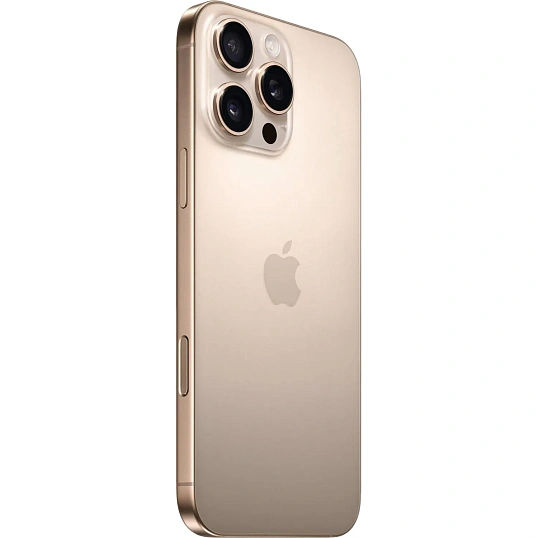 Смартфон Apple iPhone 16 Pro A3292 1Tb беж.тит.(MYNA3AH/A)