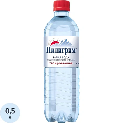 Вода минеральная Пилигрим газ ПЭТ 0,5л