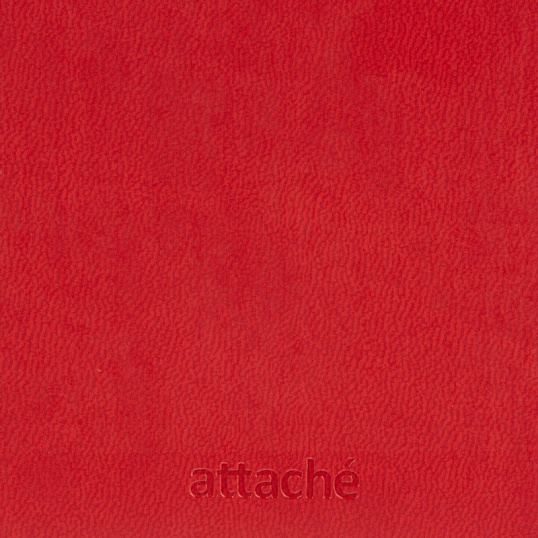 Ежедневник недатированный ATTACHE ClassicА6, 136л, красный