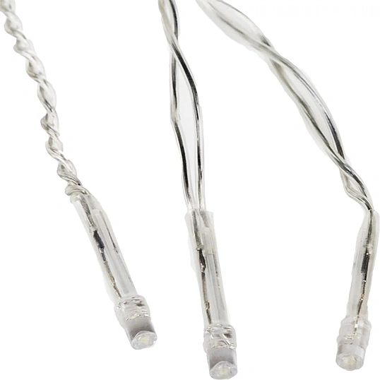 Гирлянда светодиодная Дождь 1,5x1,5 м, 144 LED, мерцание, белый,  235-035