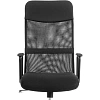 Кресло ТЧ Комус Мебель Easy Chair 619, сетка/экокожа, черный, хром